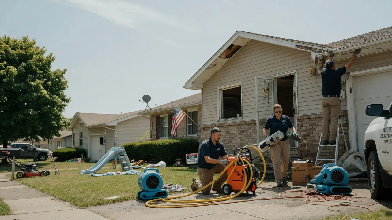 Water Damage Restoration in Bushton, KS near me